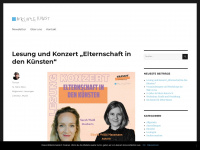 in-kuerze-kunst.net Webseite Vorschau