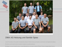 heizungsanitaer-spiez.ch Webseite Vorschau