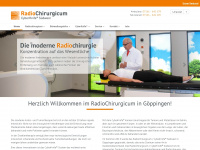 radiochirurgicum.de Webseite Vorschau