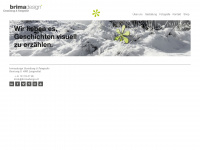 brimadesign.ch Webseite Vorschau