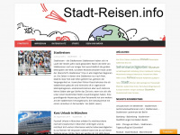 stadt-reisen.info Webseite Vorschau