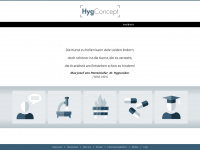 hygconcept.de Webseite Vorschau