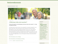 seniorenkonsum.wordpress.com Webseite Vorschau