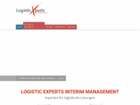 logistic-experts.de Webseite Vorschau