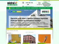 mistral-paints.cz Webseite Vorschau