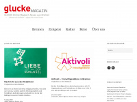 glucke-magazin.de Webseite Vorschau