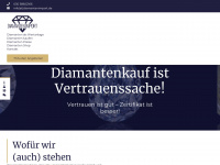 diamantenimport.de Webseite Vorschau