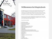 blog4schools.de Webseite Vorschau