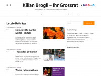 kilianbrogli.ch Webseite Vorschau