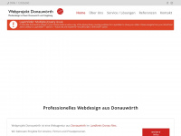 webprojekt-donauwoerth.de Webseite Vorschau