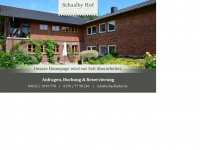 schaalbyhof.de Webseite Vorschau