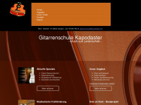 kapodaster.info Webseite Vorschau