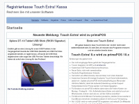 touchextra.info Webseite Vorschau