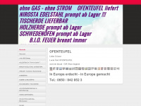 ofenteufel.com Webseite Vorschau
