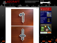 lazcraft.info Webseite Vorschau