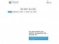 citynet.at Webseite Vorschau