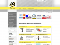 iso-shop.com Webseite Vorschau