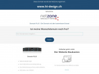 hi-design.ch Webseite Vorschau