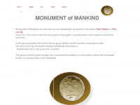 monument-of-mankind.org Webseite Vorschau