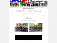 leithaberg-radmarathon.at Webseite Vorschau