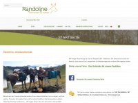 randoline.com Webseite Vorschau