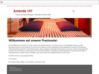 amende107.de Webseite Vorschau