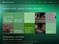 paprotny-steuerberater-bonn.de Webseite Vorschau