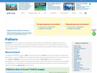 palinuro.it Webseite Vorschau