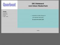 querbeat-krefeld.de Webseite Vorschau