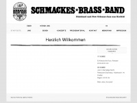 schmackes-brass-band.de Webseite Vorschau