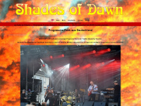 shades-of-dawn.de Webseite Vorschau