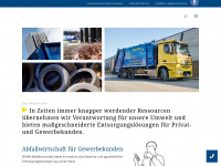 bonn-abfallwirtschaft.de Webseite Vorschau