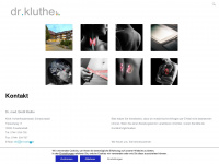 dr-kluthe.de Webseite Vorschau