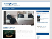 gaming-magazin.de Webseite Vorschau