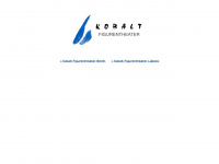 kobalt-figurentheater.de Webseite Vorschau