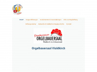 waldkircher-orgelstiftung.de Webseite Vorschau