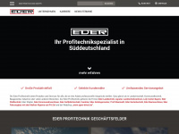 eder-gmbh.de Webseite Vorschau