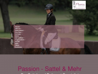 passion-pferd.de Webseite Vorschau