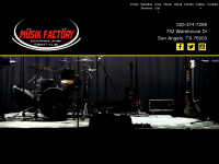 musikfactory.net Webseite Vorschau