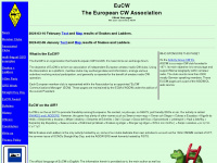 eucw.org Webseite Vorschau