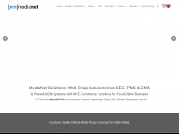 medianet-solutions.de Webseite Vorschau