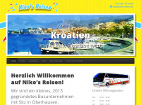 nikos-reisen.de Webseite Vorschau