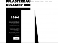 pflasterbau-ulsamer.de Webseite Vorschau