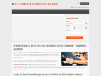 autoankauf-frankfurt-am-main.de Webseite Vorschau