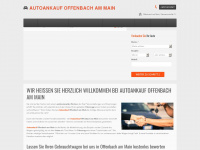 autoankauf-offenbach-am-main.de Webseite Vorschau