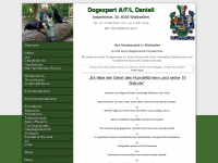 dogexpert-afl-danieli.ch Webseite Vorschau