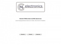 mg-electronics.de Webseite Vorschau