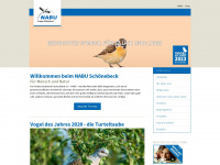 nabu-schoenebeck.de Webseite Vorschau