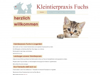 kleintierpraxis-fuchs.de Webseite Vorschau