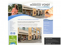 modehaus-voigt.de Webseite Vorschau